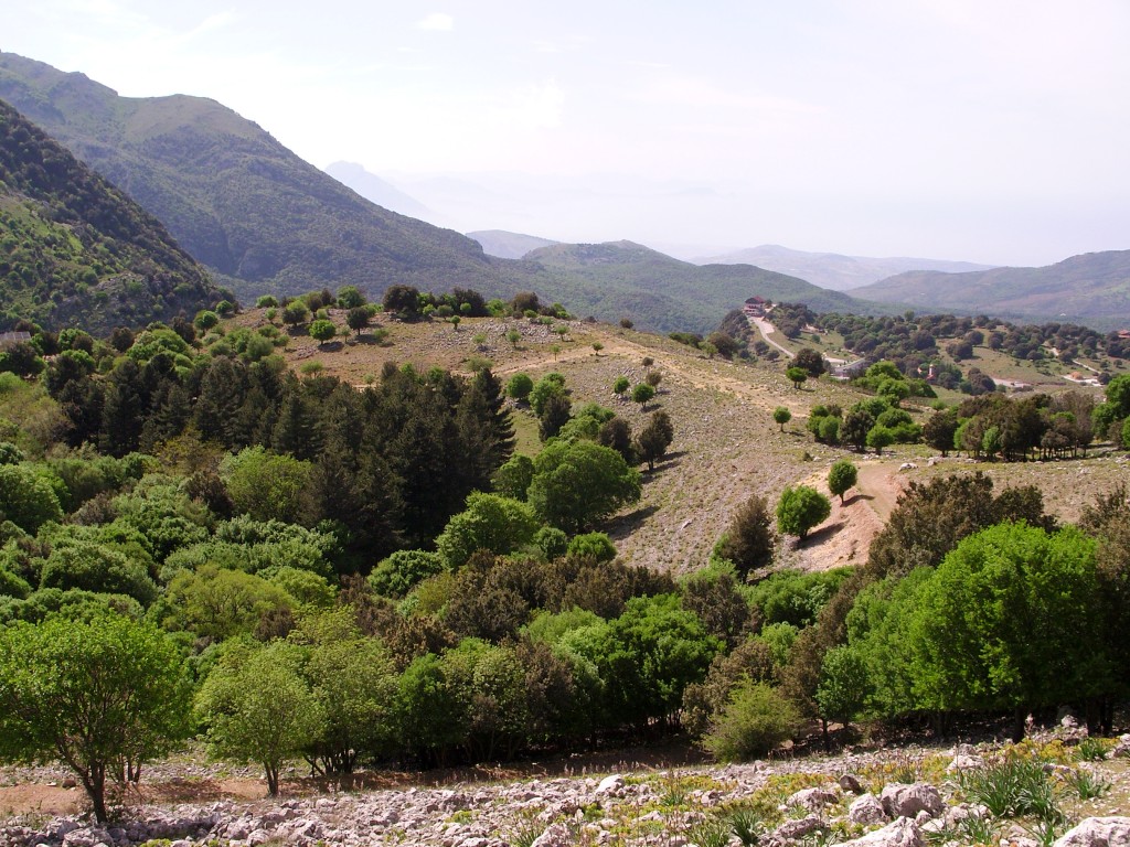 Mountain scenery of the Madonie mountains