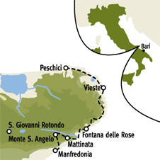 Map of the region