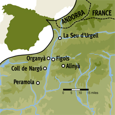 Map of the region