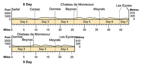 Topographical profile