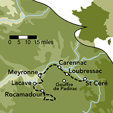 Map of the region