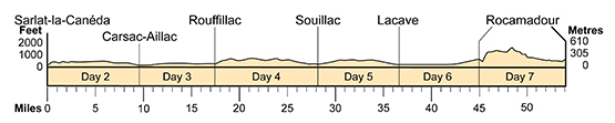 Topographical profile